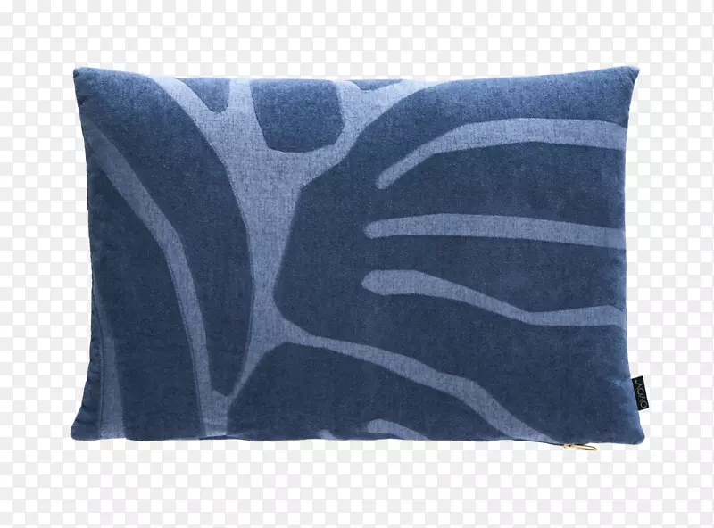 靠垫投掷枕头蓝色床上用品-枕头