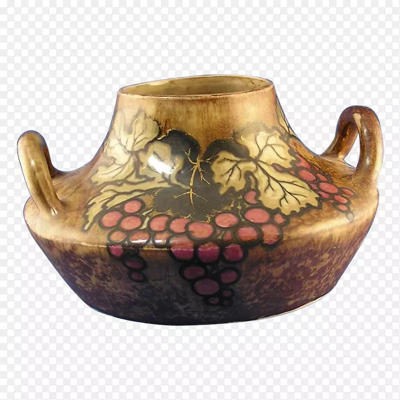 金银花陶瓷瓶瓷花瓶