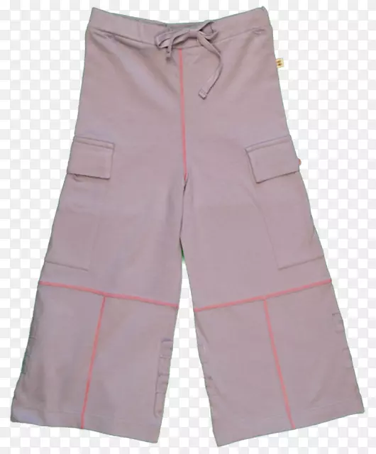 百慕达短裤粉红色m裤-童装裤
