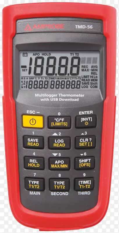 红外温度计温度热电偶传感器数字温度计