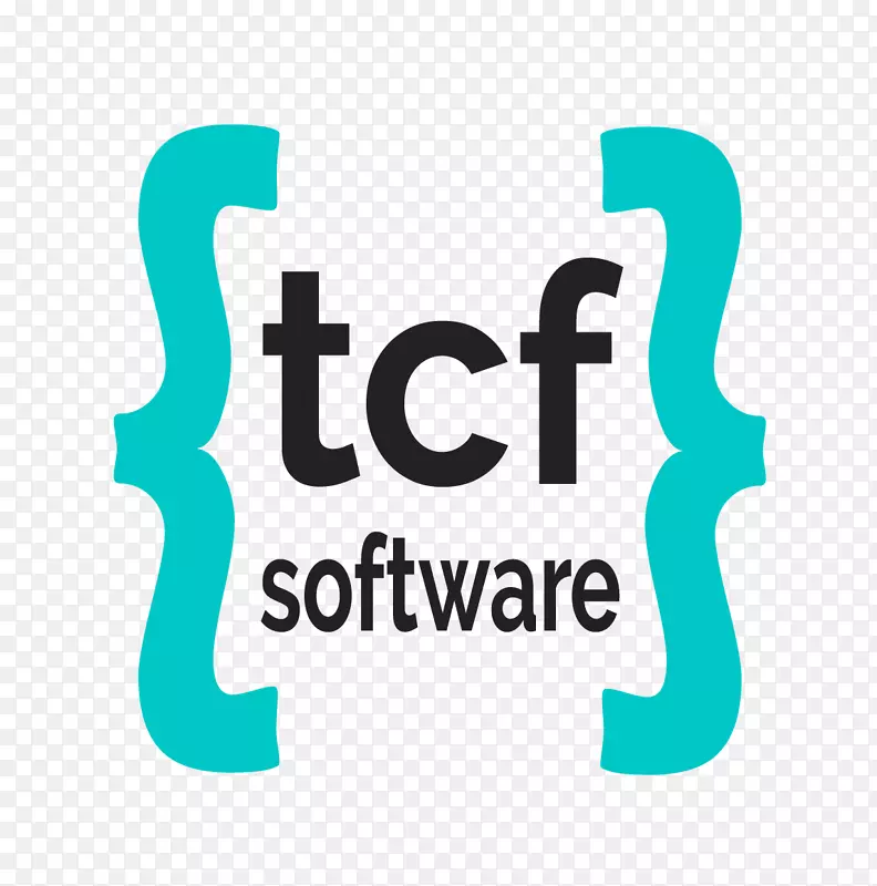 自定义软件计算机软件tcf软件开发客户端软件徽标