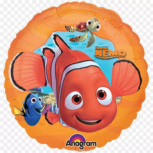 Nemo mylar气球沃尔特迪斯尼公司生日气球