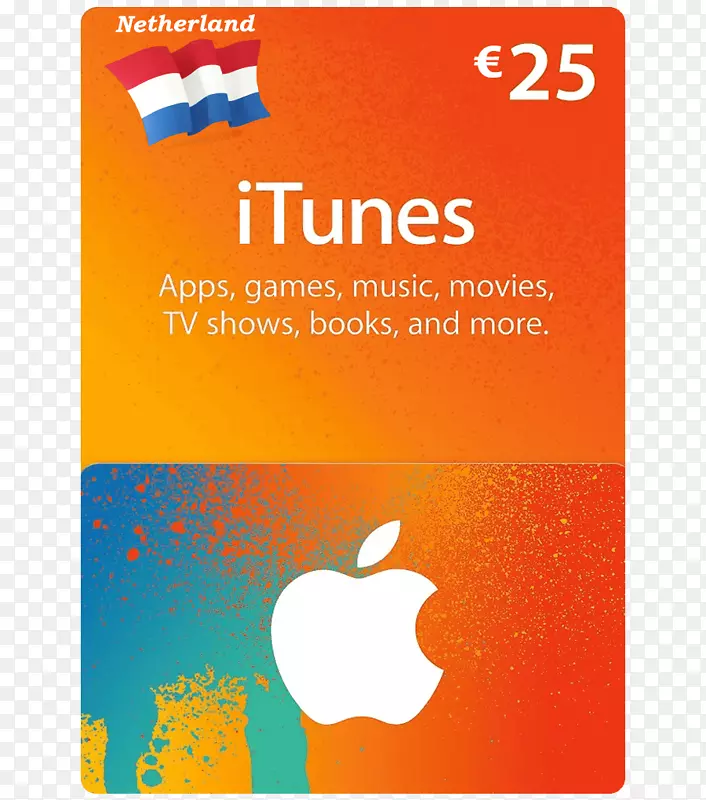 礼品卡iTunes商店信用卡-礼品