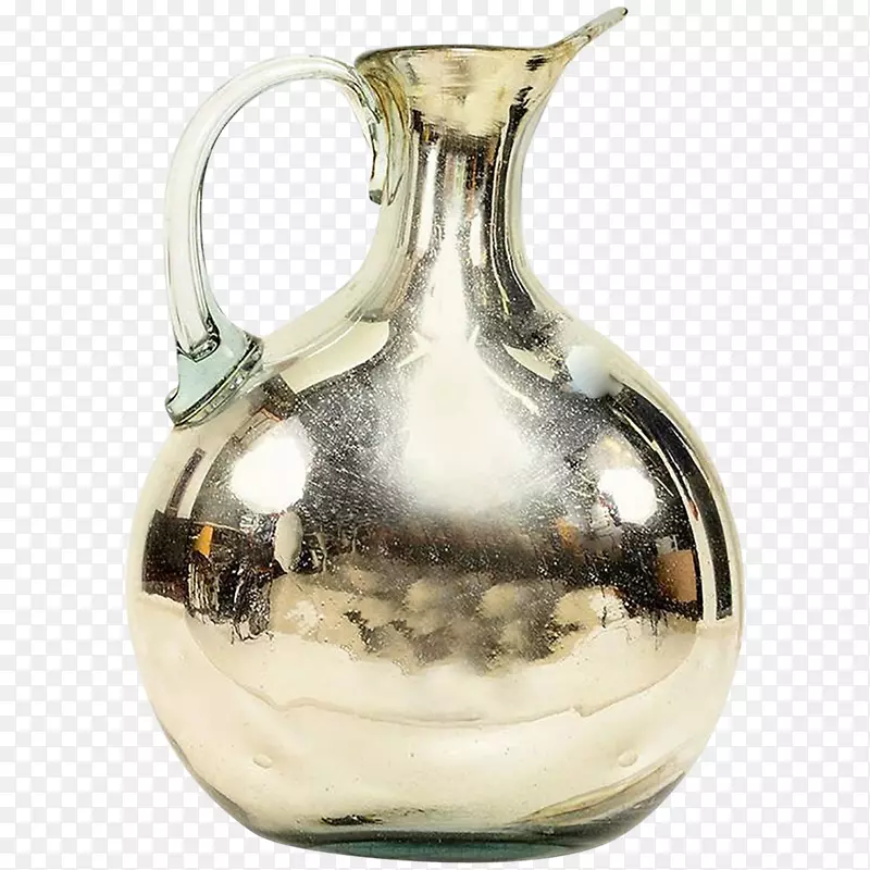 水罐花瓶玻璃水壶手绘水果
