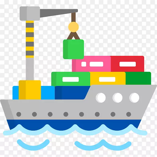 工商业货物物流运输-运输船