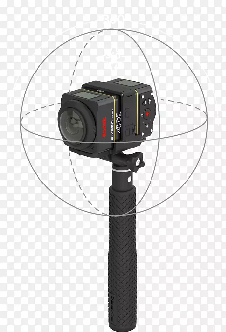 三星360Kodak PIXPRO SP360动作摄像机沉浸式摄像机-360度