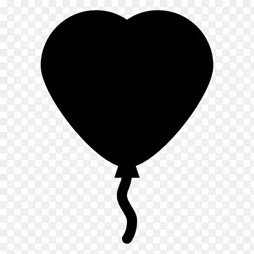 电脑图标心脏气球-心脏
