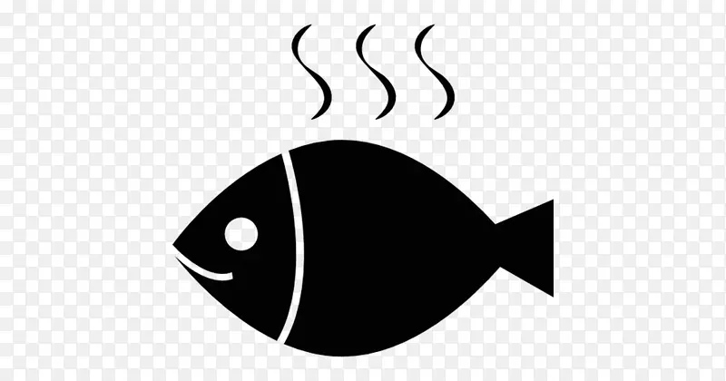 炸鱼食品餐厅电脑图标-鱼