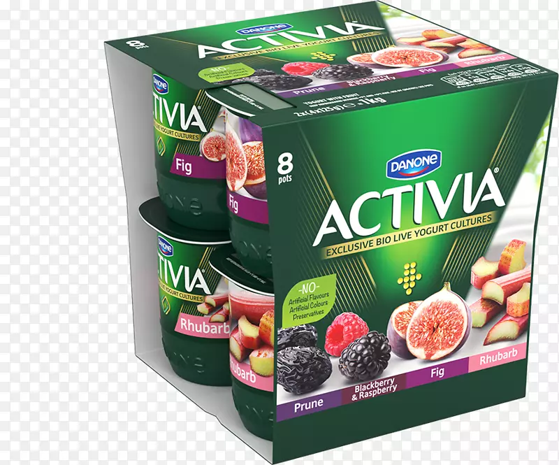 Activia酸奶风味达能梅-覆盆子