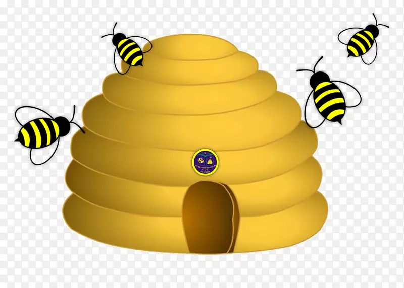 蜜蜂蜂巢大黄蜂夹艺术-蜂巢