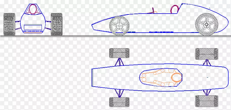 汽车照明线点角-敞开式车轮车