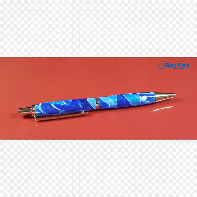 圆珠笔绿松石.手工制作图像