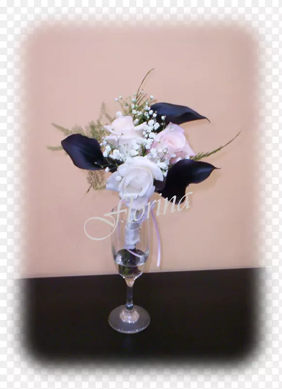 花卉设计酒杯切花花瓶