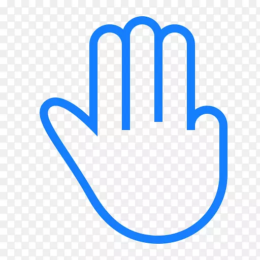 手指电脑图标手势数字符号