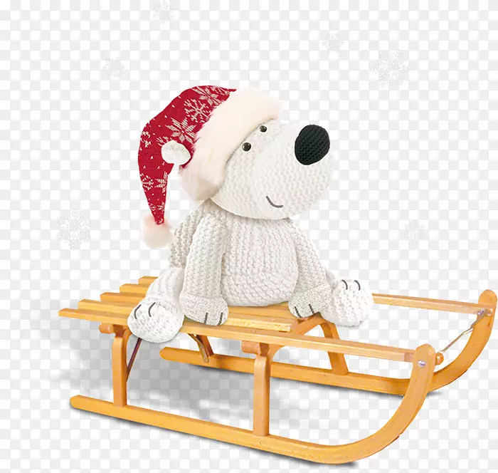 北极熊毛绒玩具&可爱的玩具宠物-北极熊