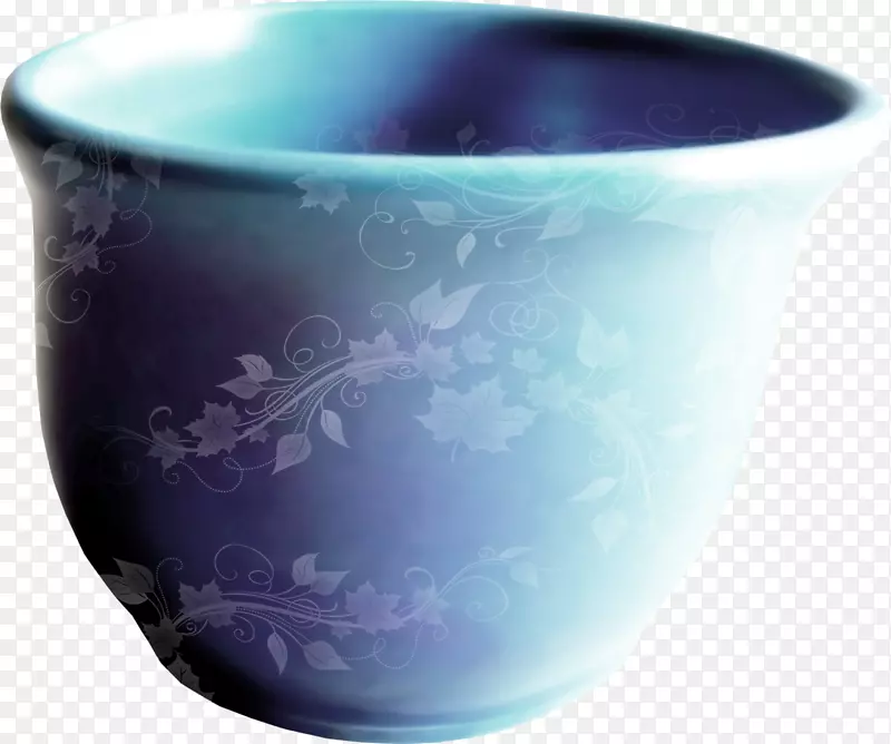 碗瓷蓝白陶器玻璃