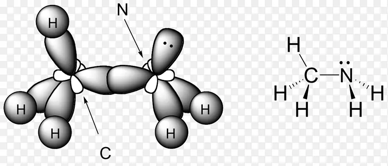 路易斯结构甲胺分子几何化学分子化学极性