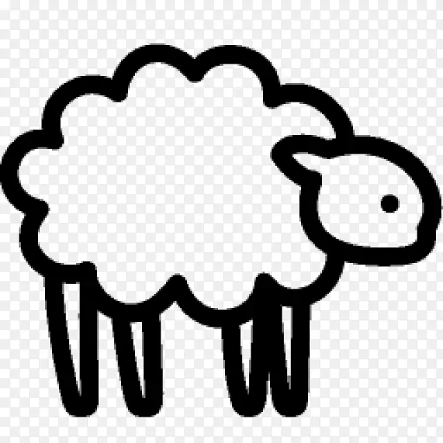 多塞特角电脑图标山羊数羊