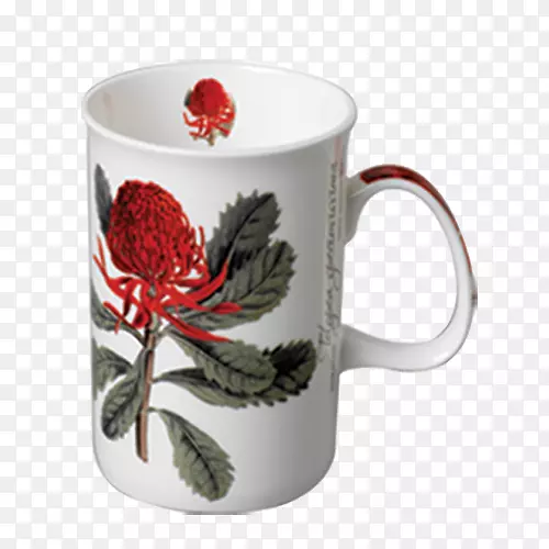 咖啡杯花徽澳大利亚杯花-澳大利亚
