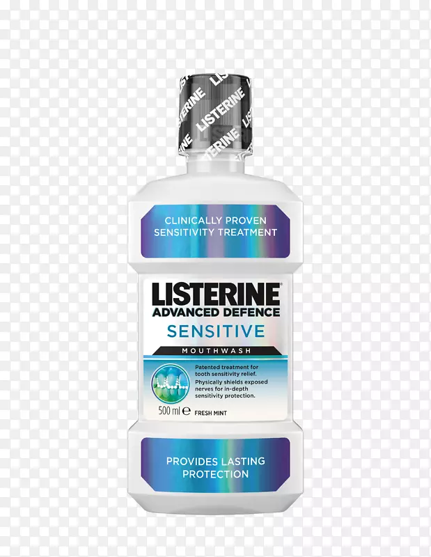 漱口水Johnson&Johnson Listerine毫升牙本质过敏症