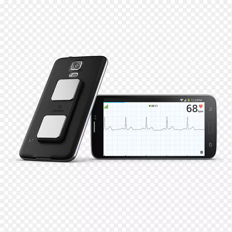 AliveCor OMRON Kardia手机EKG iPhone智能手机-ECG监视器