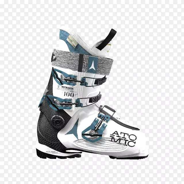 滑雪靴，滑雪装束，鞋运动服装.360度