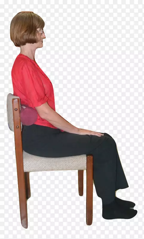 椅子肩、臂、膝-下腰痛