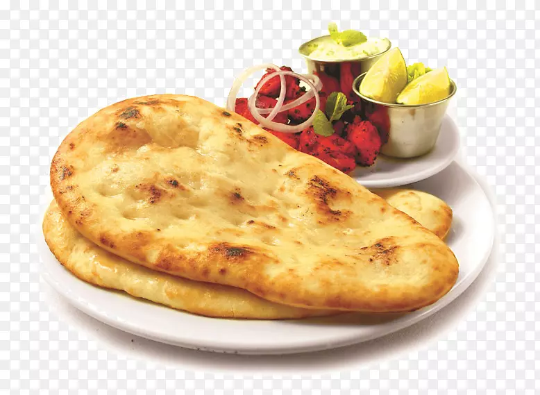 Naan kulcha，欧洲菜，印度菜，土耳其菜-蔬菜