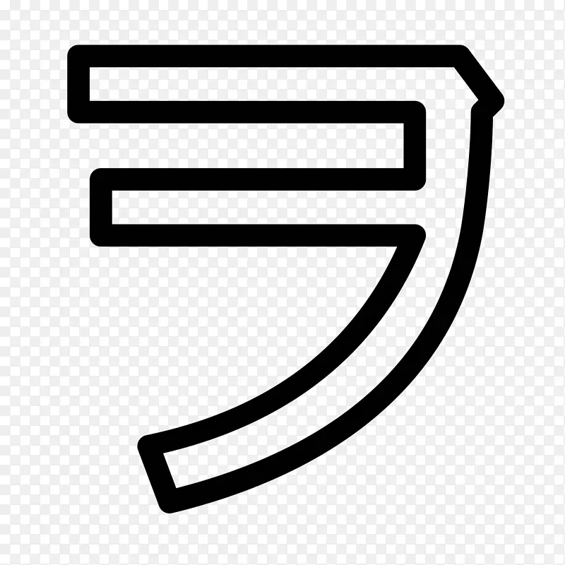 白线角字体线