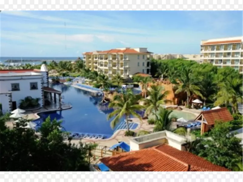 酒店码头和海滩度假村热水浴缸坎昆酒店