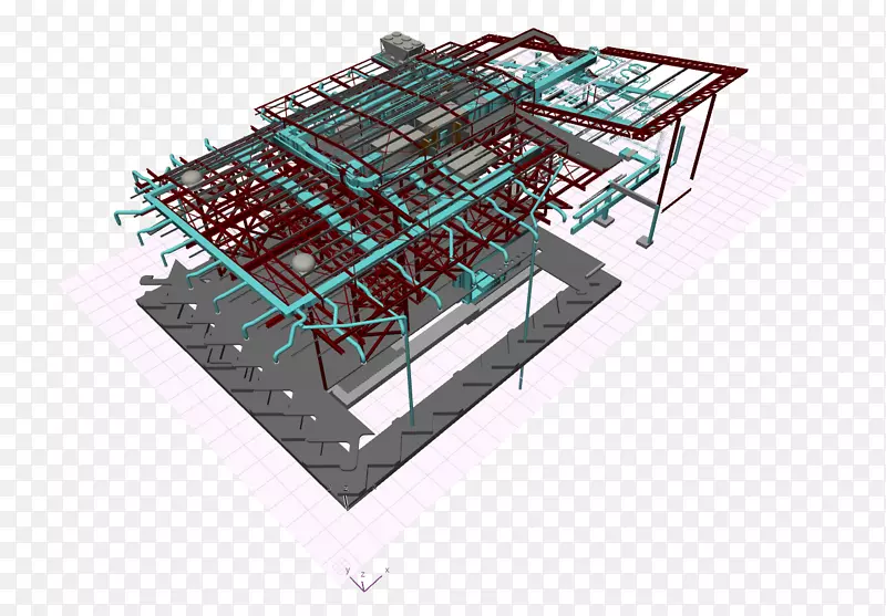 阿基CAD数字模型建筑三维计算机图形学.建筑