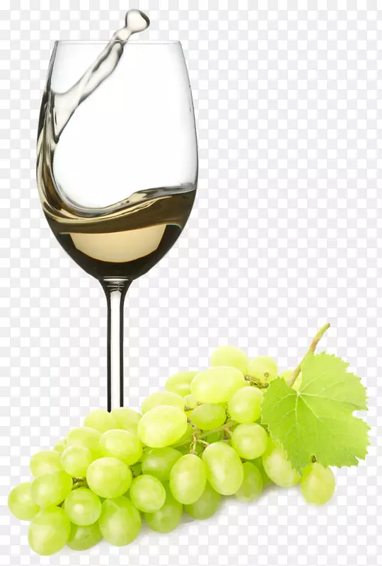 白葡萄酒杯葡萄APéritif-葡萄