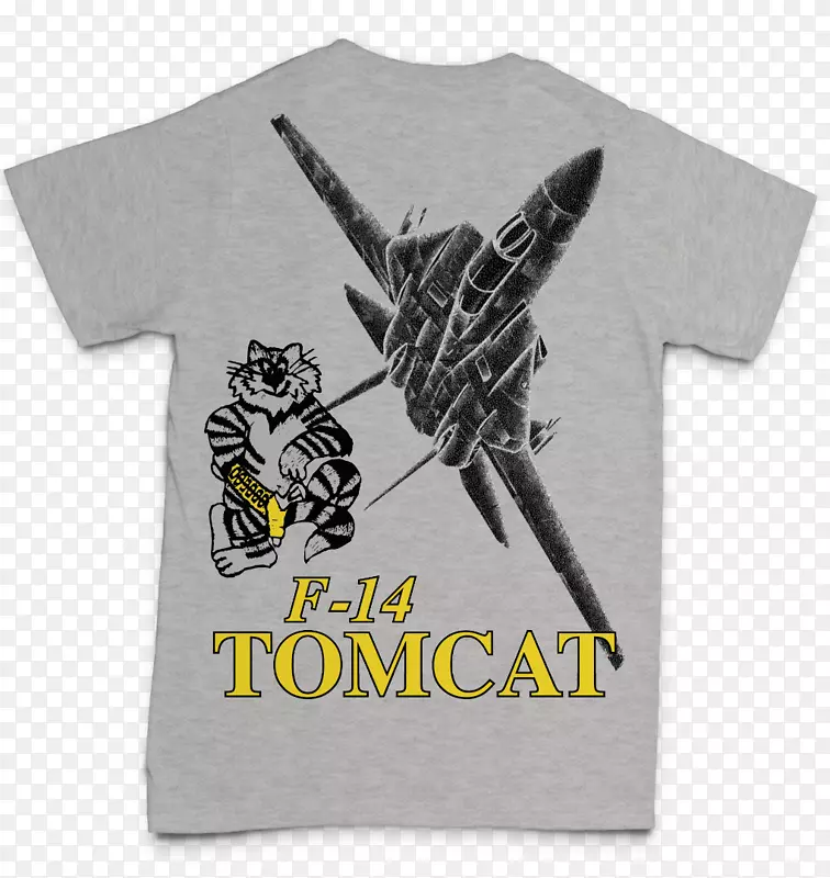 t恤袖衣领口Grumman f-14 Tomcat-t恤