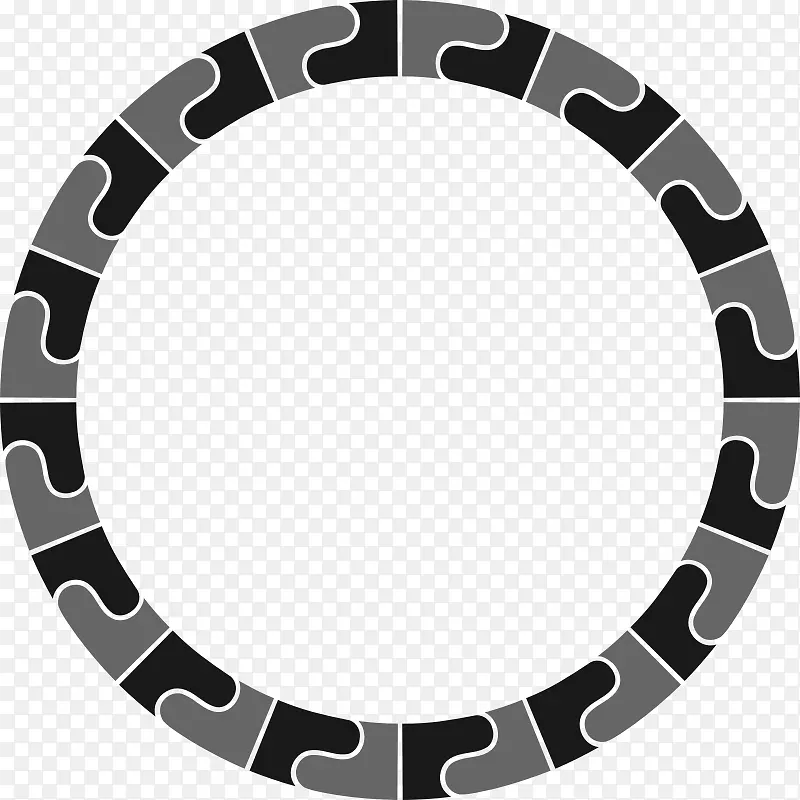 轮辋圆轮白色字体圆