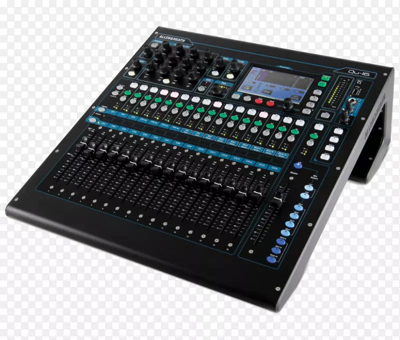 艾伦与健康Zed-10 Allen&Heath Qu-16数字混合控制台音频混频器