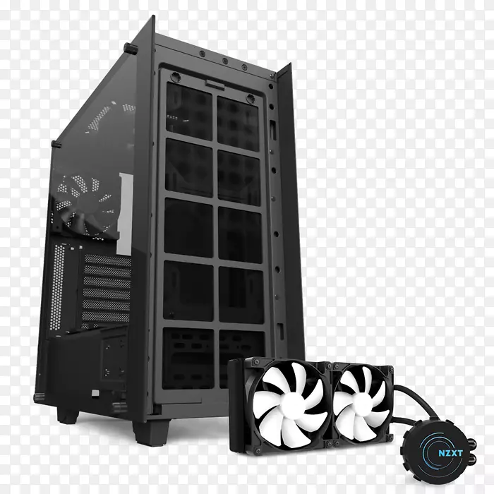 电脑机箱和外壳电源单元nzxt atx个人计算机-kl塔
