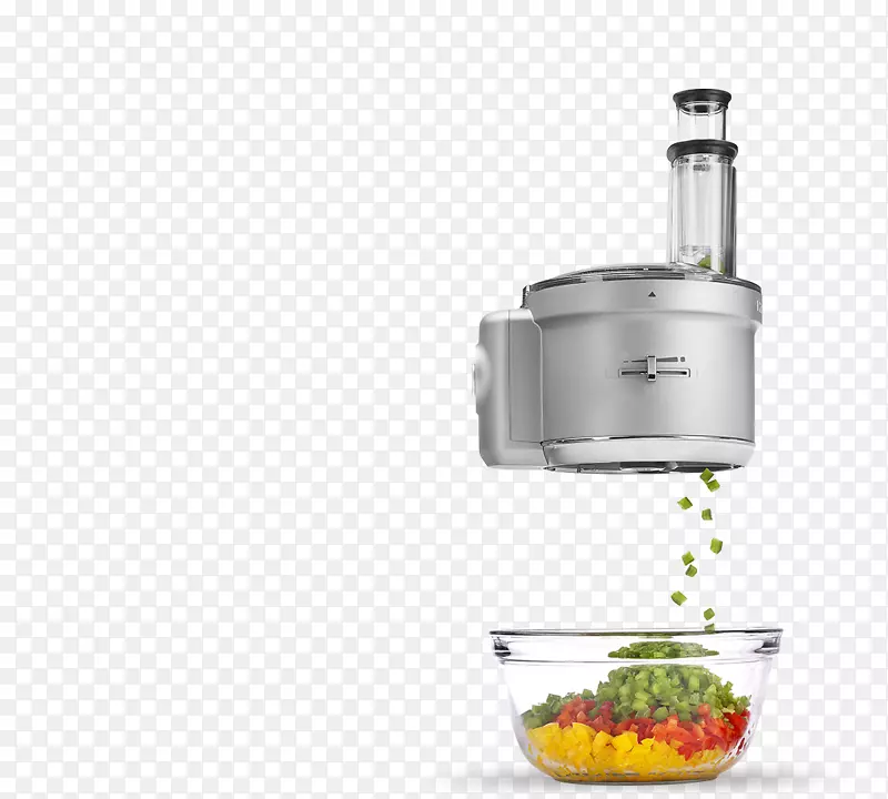 Kitchenaid ksm2fpa食品处理器搅拌机小型设备