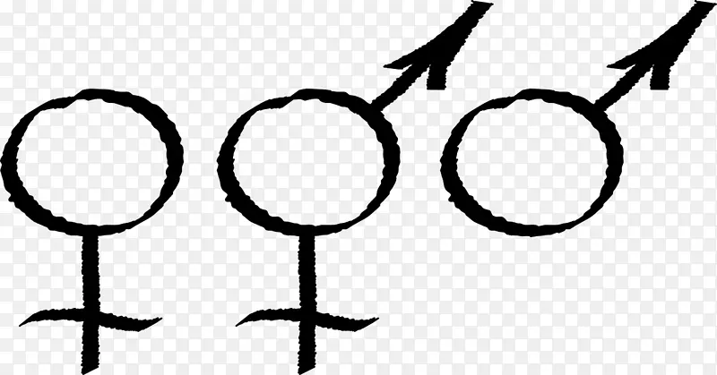 性别符号女性剪贴画符号