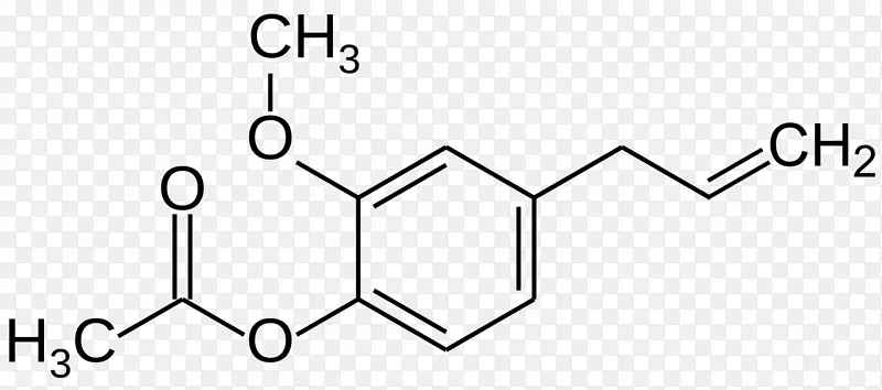 丁香酚乙酰基化学络合指示剂分子丁香酚