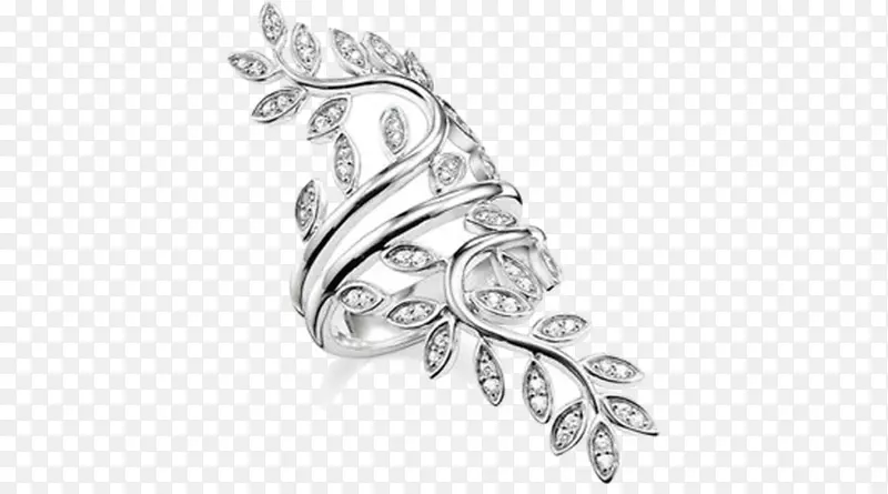 结婚戒指银立方氧化锆珠宝戒指
