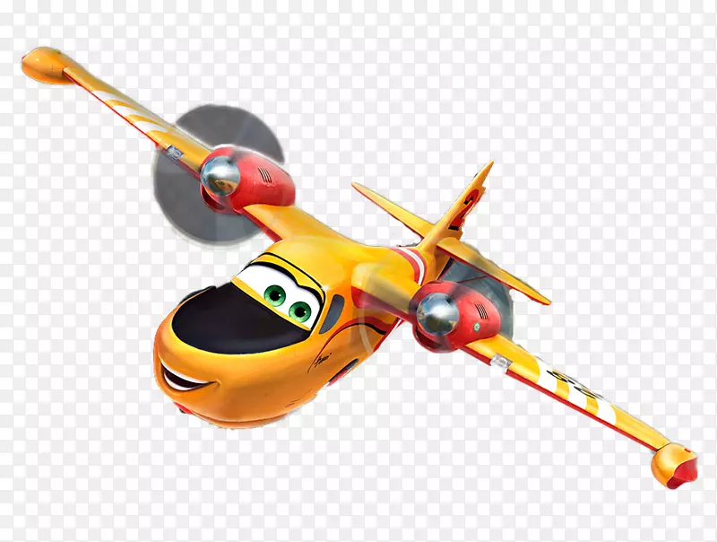 Lil‘Diper，尘土飞扬的Crophopper YouTube艾米芬奇飞机-飞机消防救援