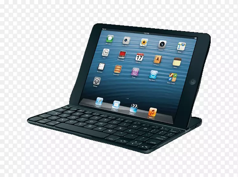 罗技超薄键盘盖iPad迷你电脑键盘iPad 3-ipad