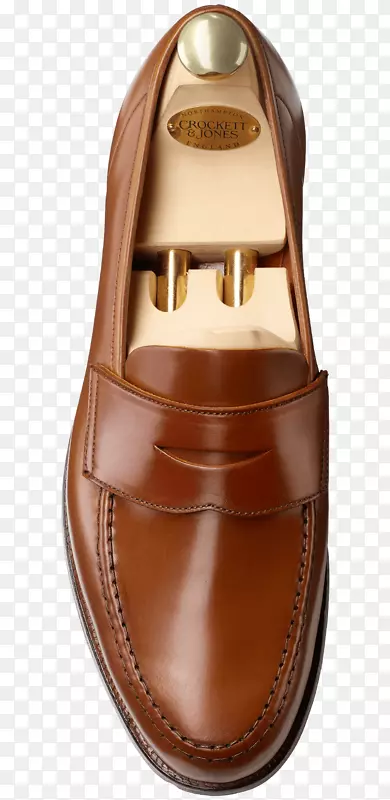 滑动鞋皮壳Cordovan Crockett&Jones-固特异焊缝