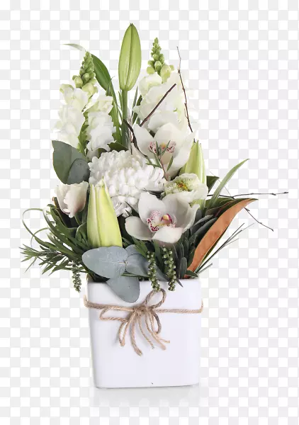 花卉设计切花花瓶花束-插花布置