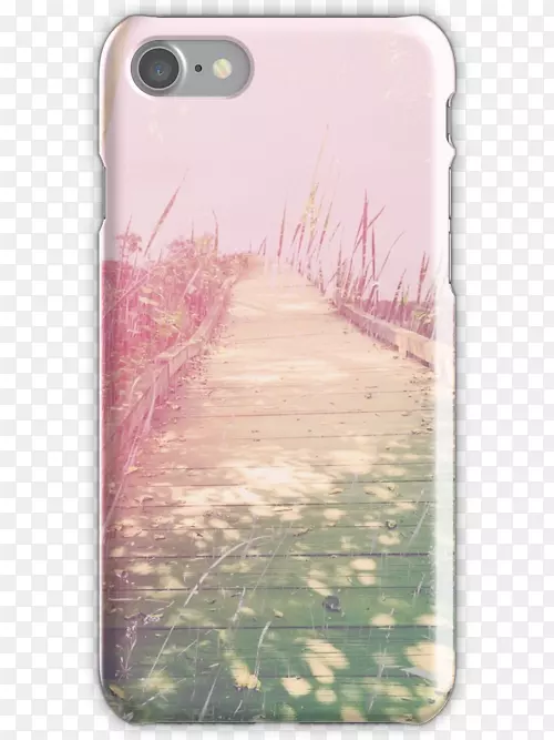 粉红色m手机配件rtv粉红色手机iphone-彭萨科拉海滩木板路