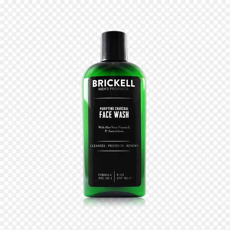 Brickell洗面奶，男士洁面乳，木炭洗面奶，润肤霜-Ursa专业