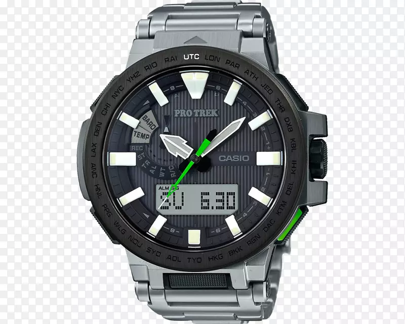 专业环保卡西欧太阳能手表硬式太阳能手表