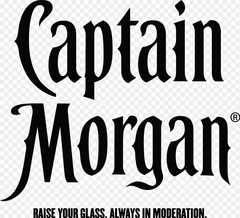 轻朗姆酒船长摩根朗姆酒和焦炭皮博迪-摩根船长