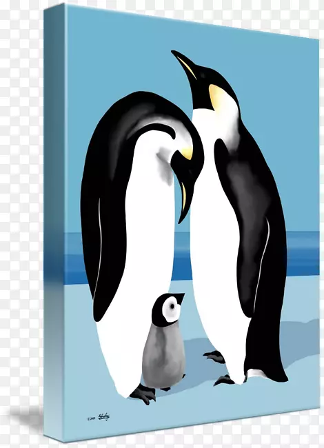 毛毯王企鹅极地羊毛垫-南极企鹅