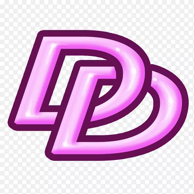 LOGO Double d Media，Inc字体